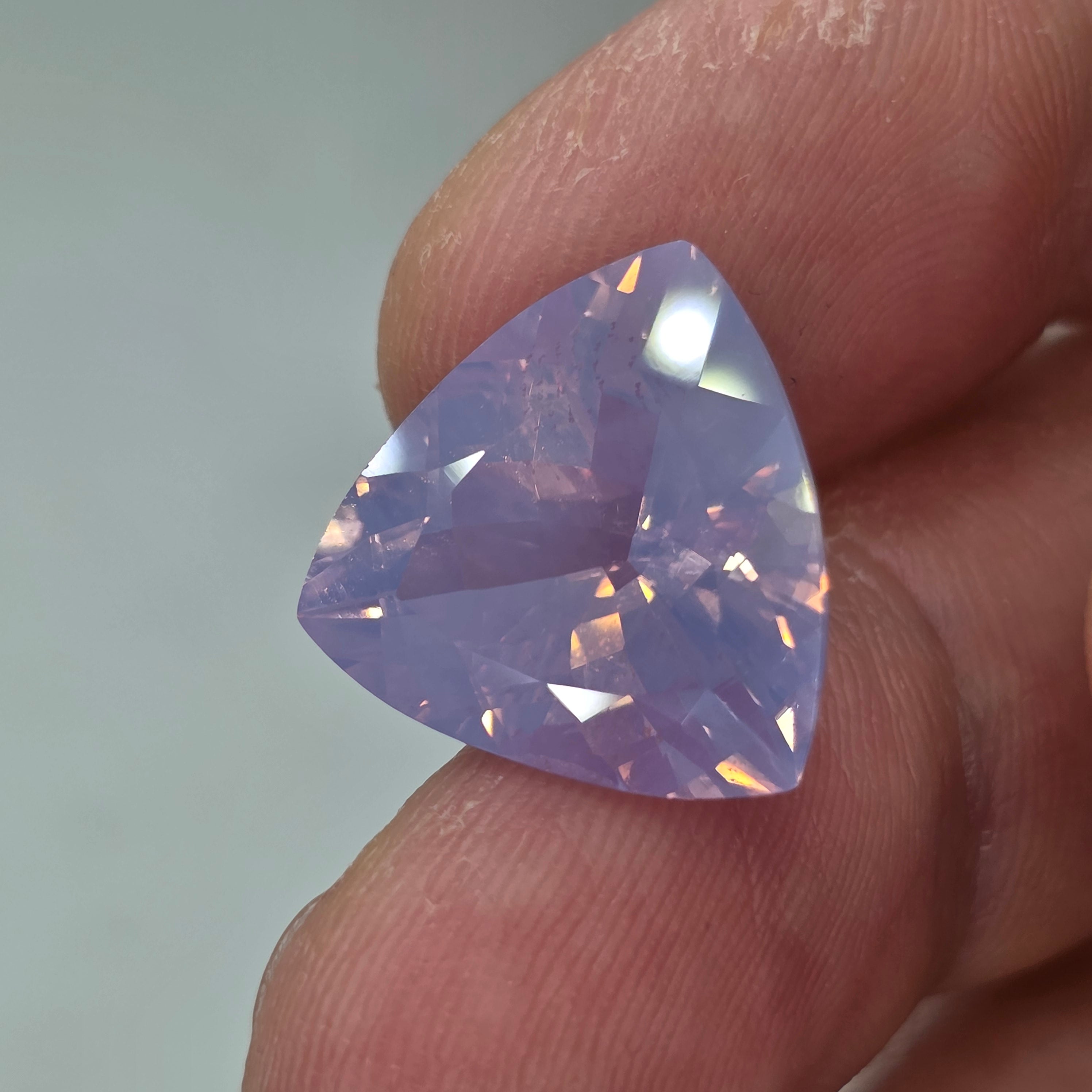 Natural Lavender Amethyst, 12.68 carat