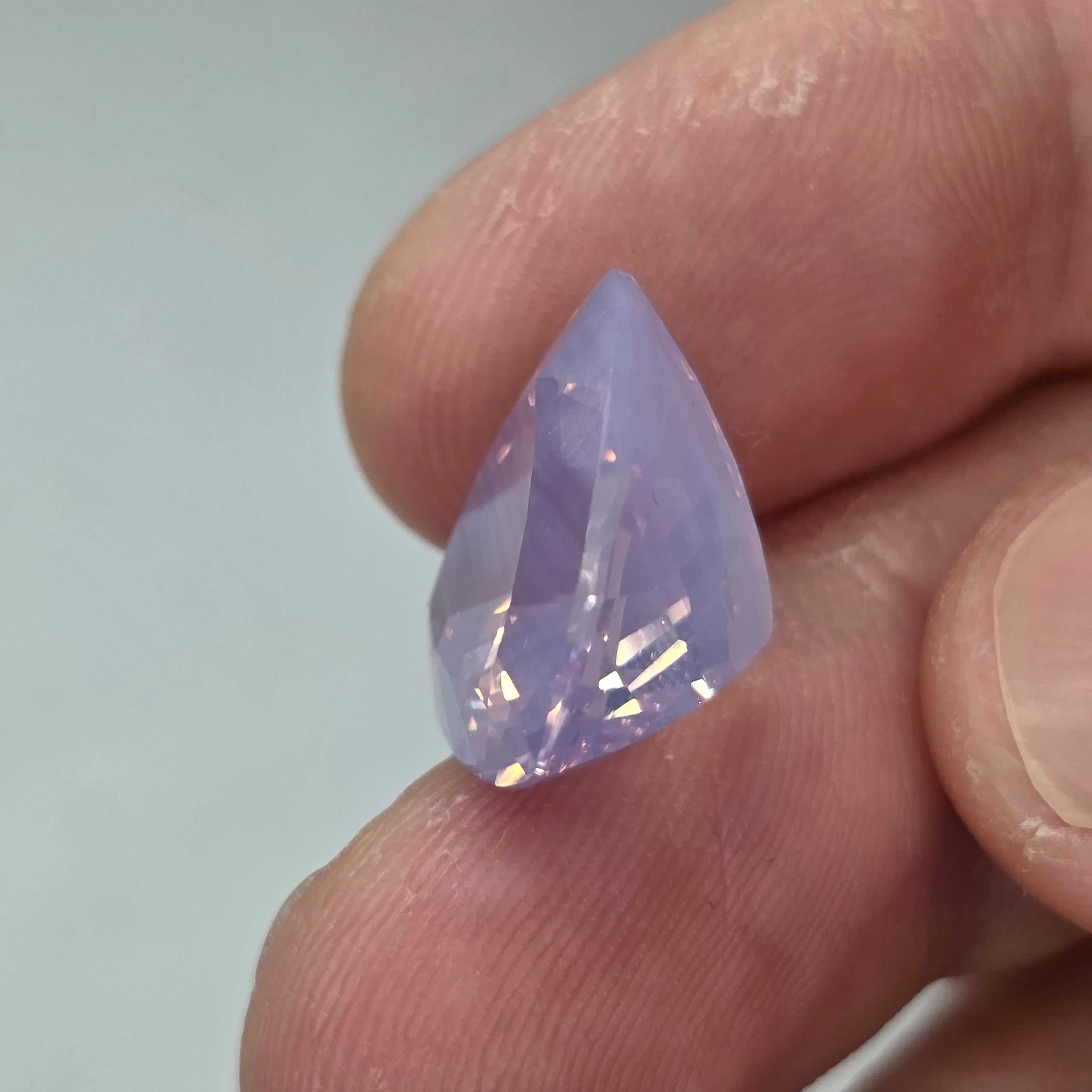 Natural Lavender Amethyst, 12.68 carat