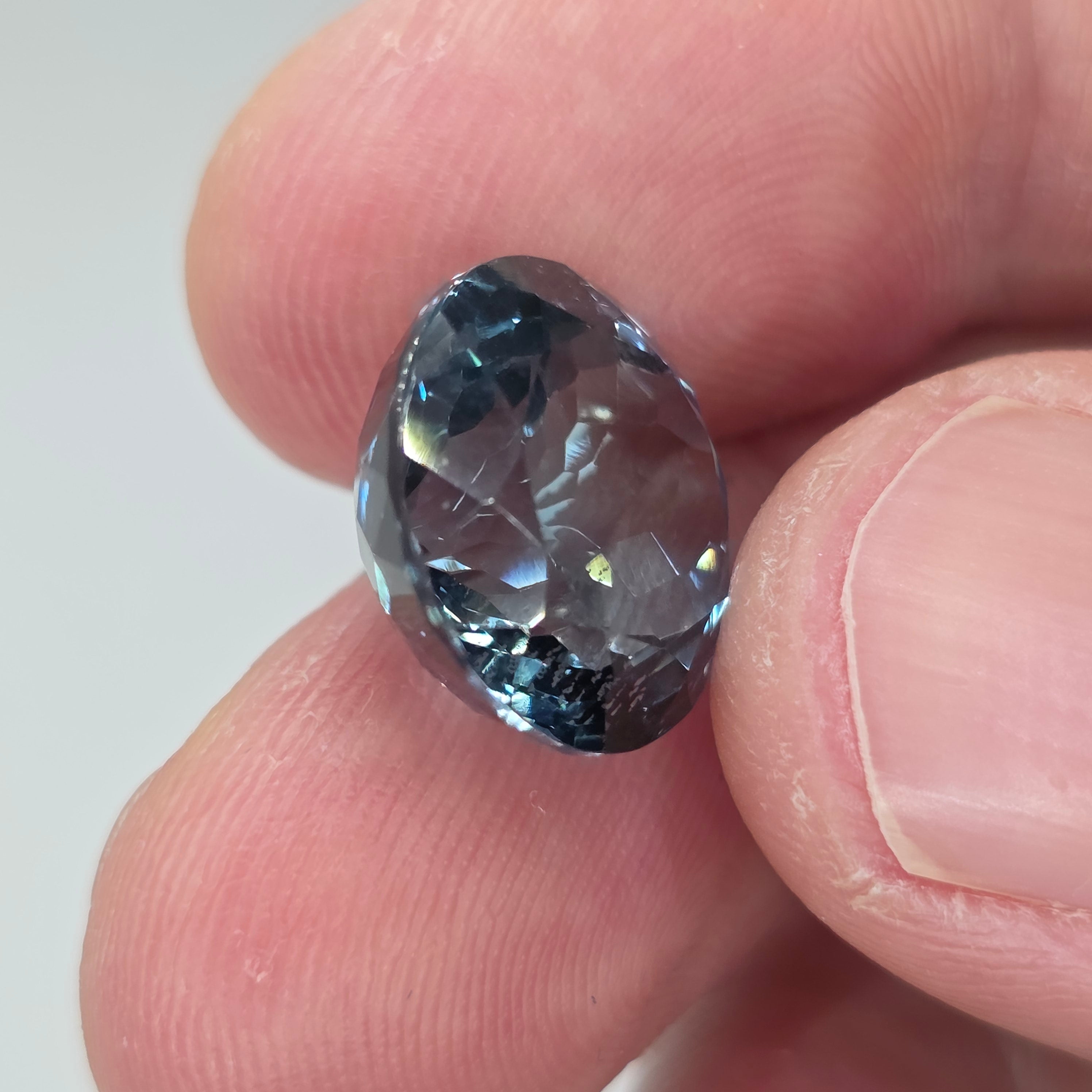 Natural London Blue Topaz, 13.89 carat