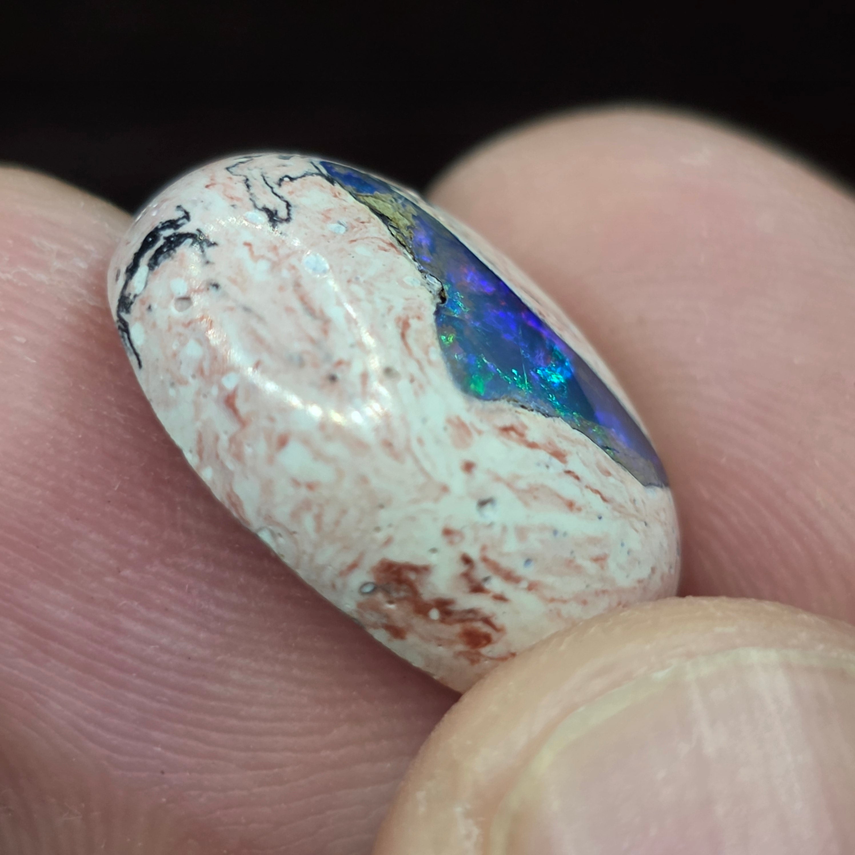 Genuine Galaxy Opal, 11.00 carat