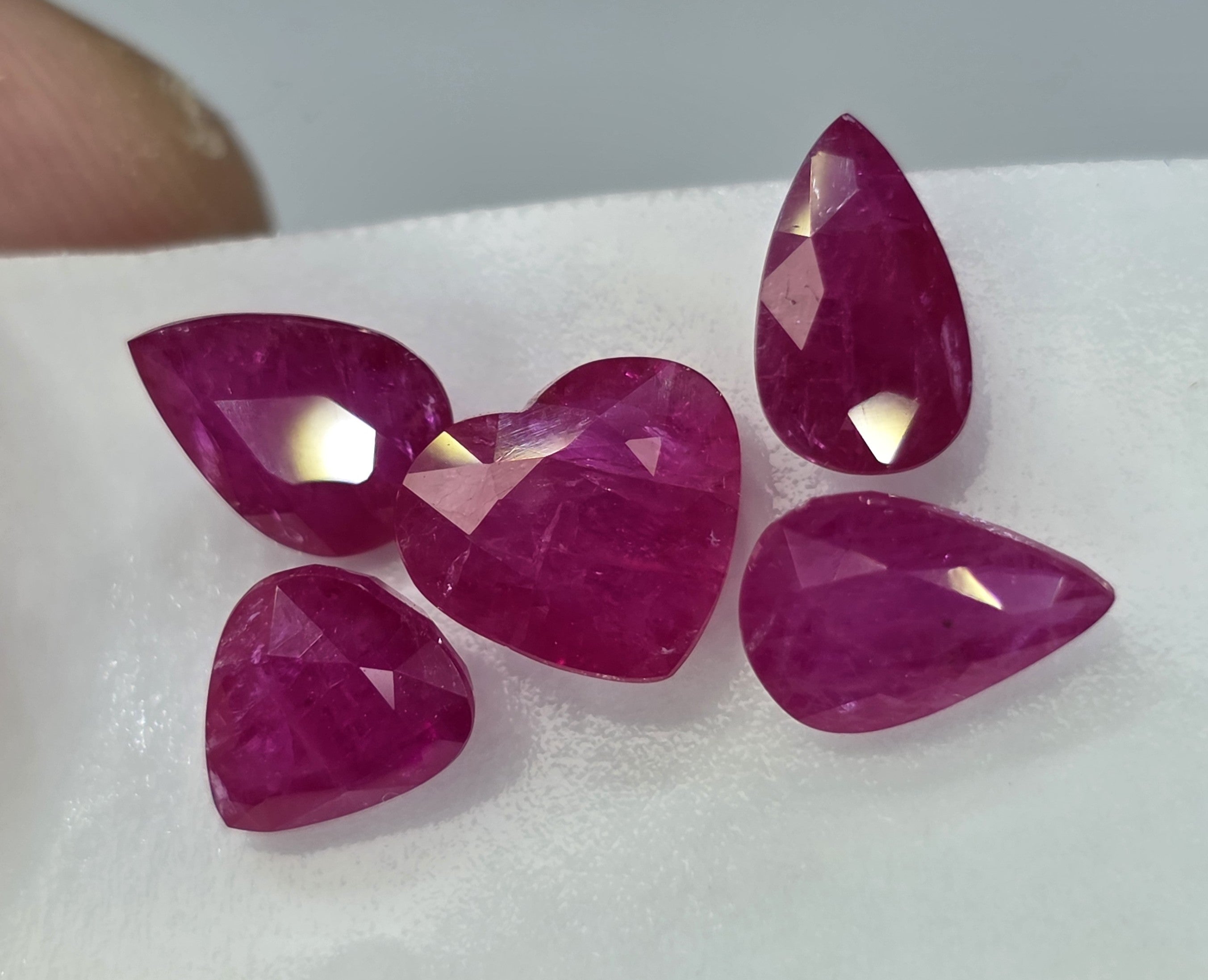 Natural Ruby, 5.95 carat total weight
