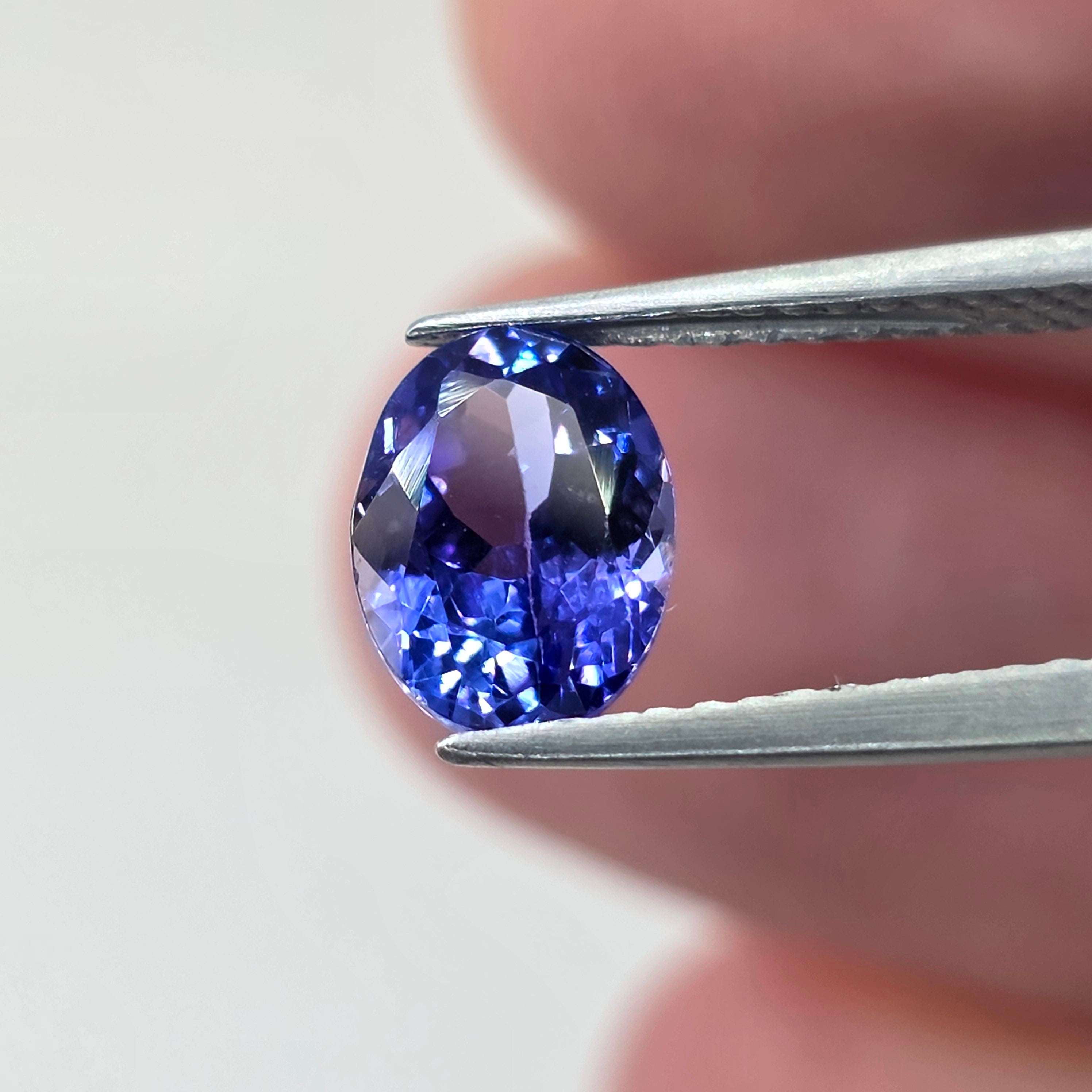 Natural Tanzanite, 1.50 carat