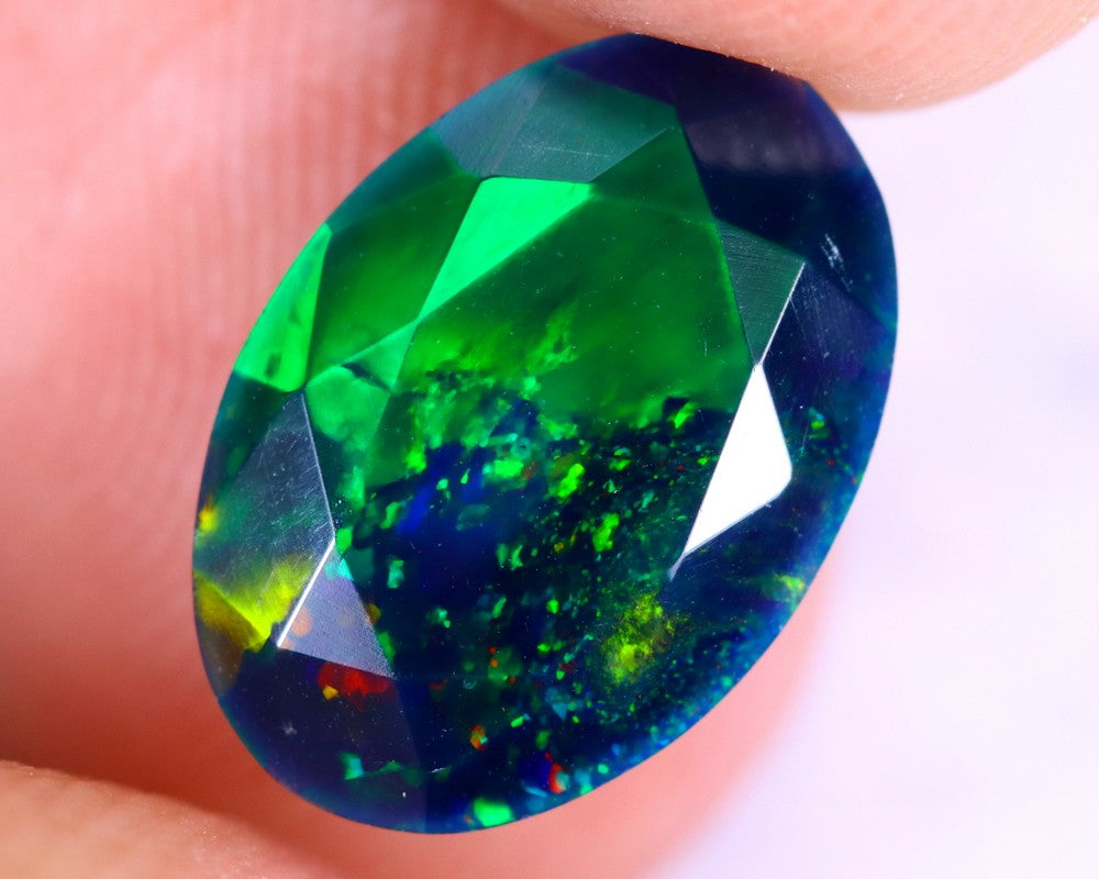 Natural Black Opal, 1.57 carat