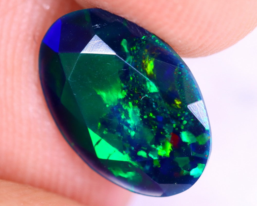 Natural Black Opal, 1.57 carat