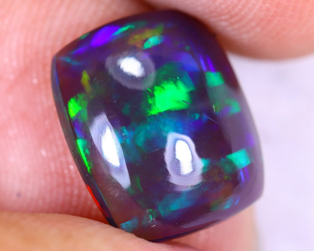 Natural Black Opal, 2.82 carat