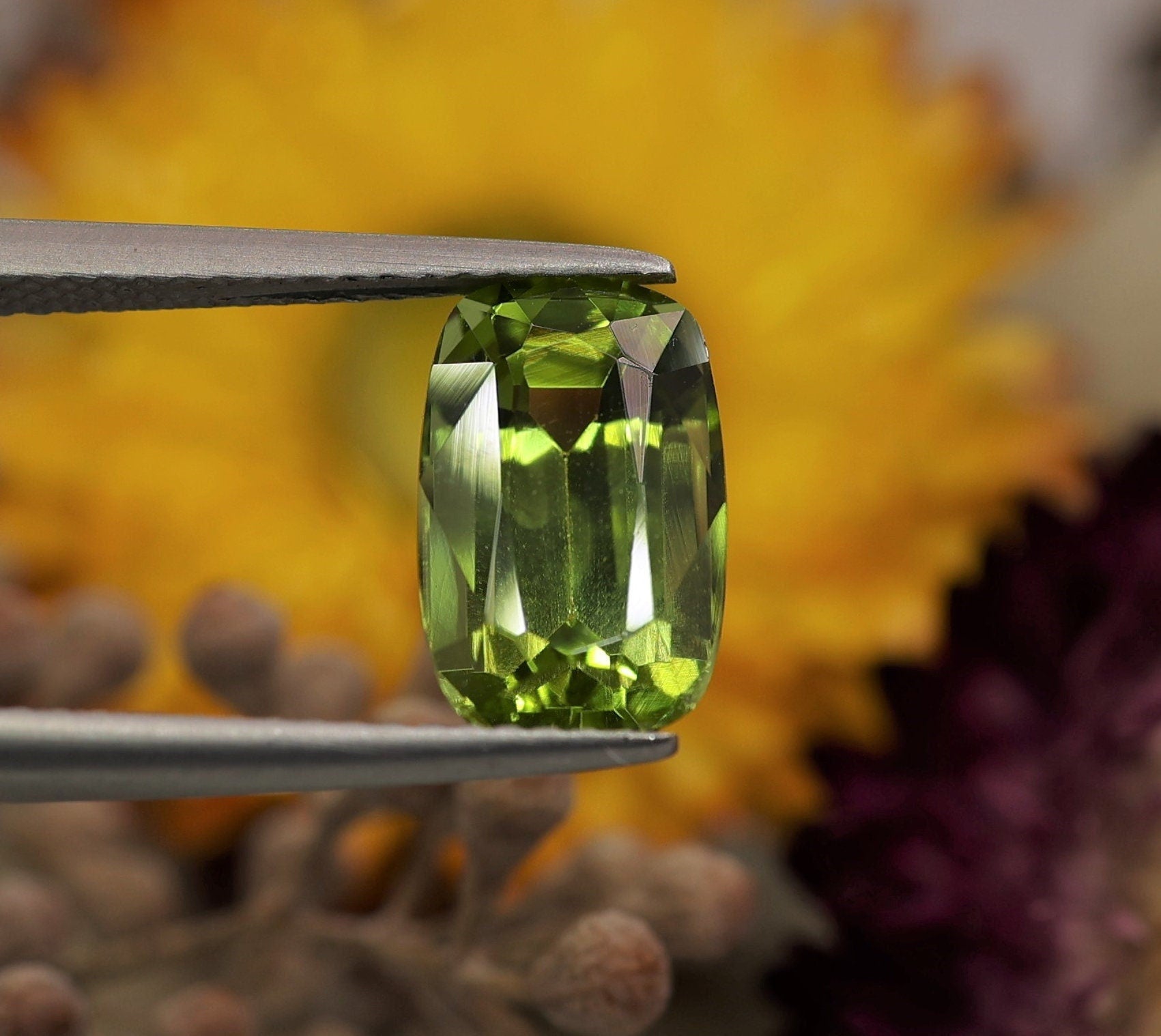 Natural Peridot, 3.45 carat