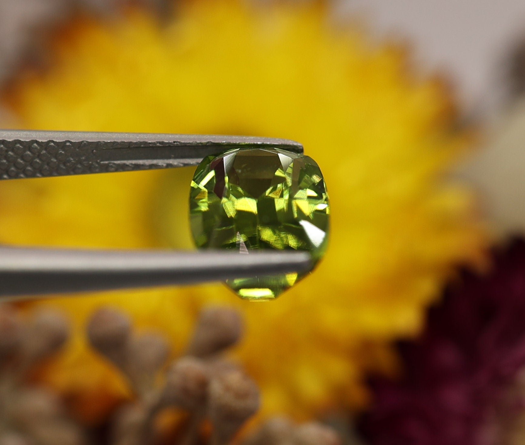 Natural Peridot, 3.45 carat