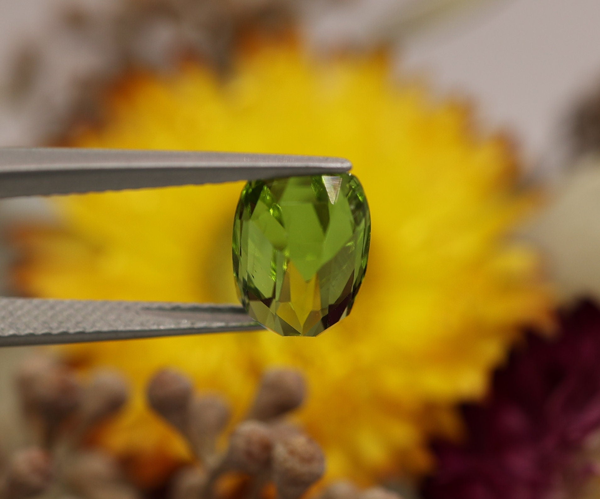 Natural Peridot, 3.45 carat