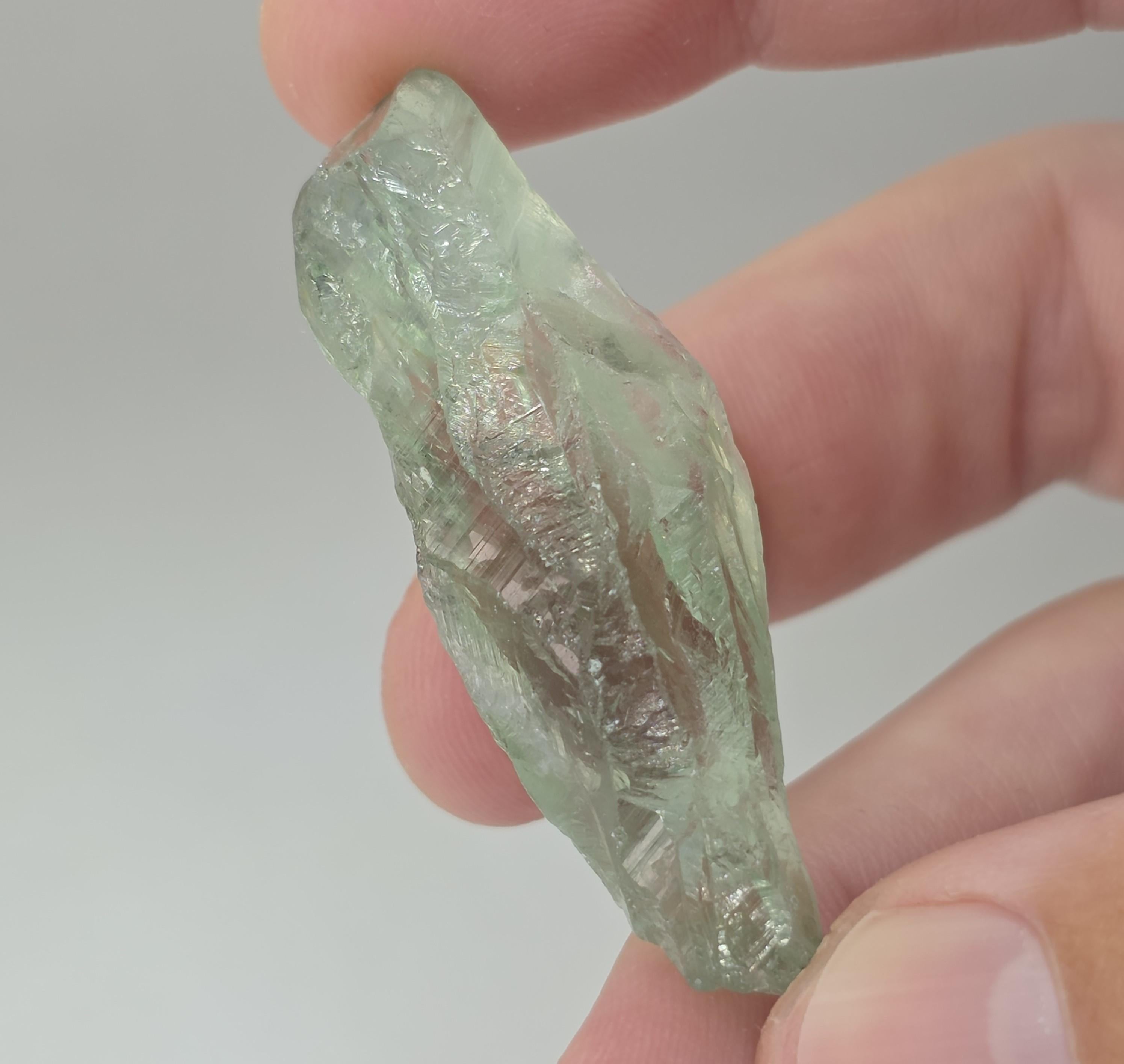 Natural Prasiolite, 66.01 carat