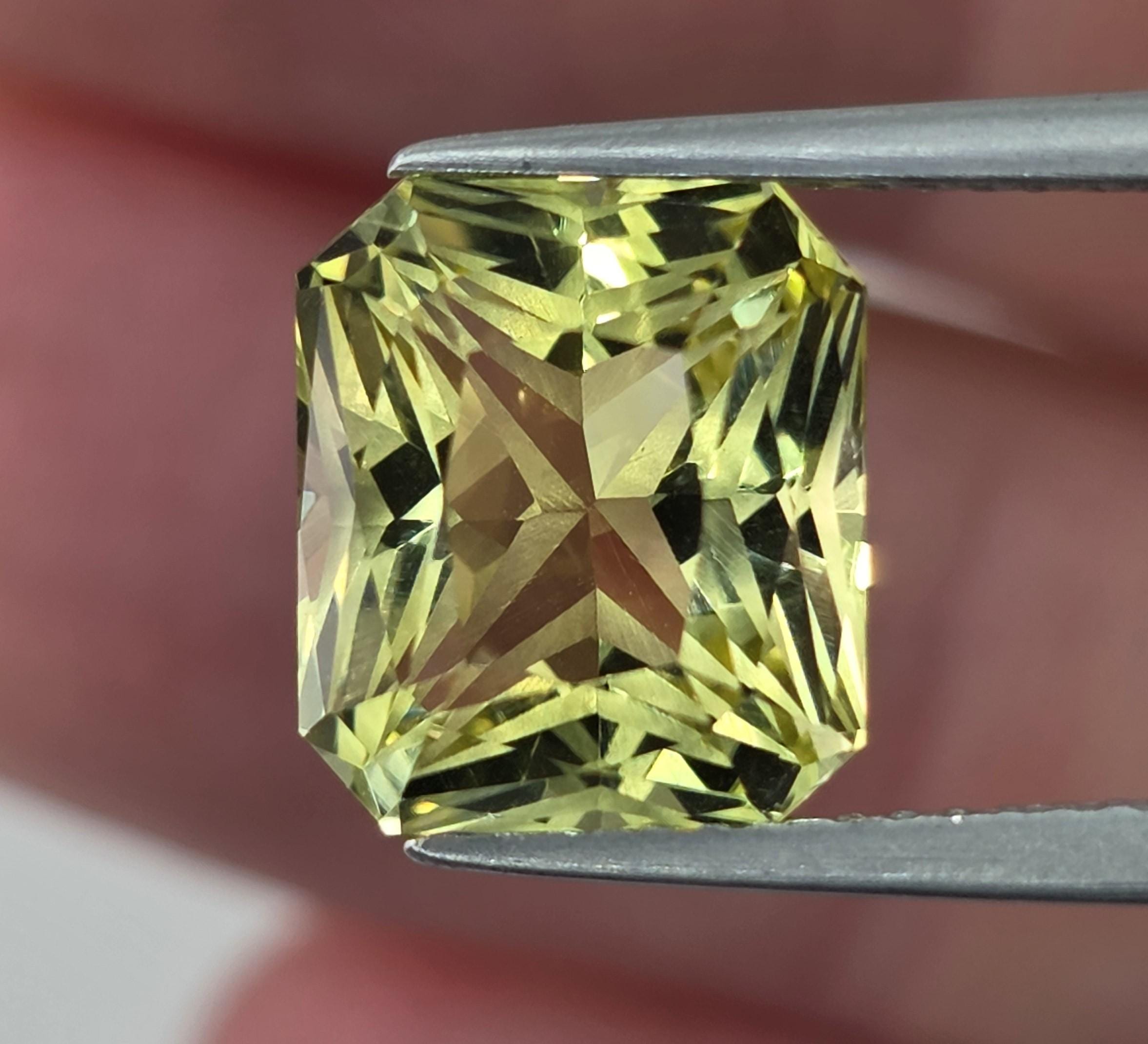 Natural Lemon Quartz, 4.38 carat