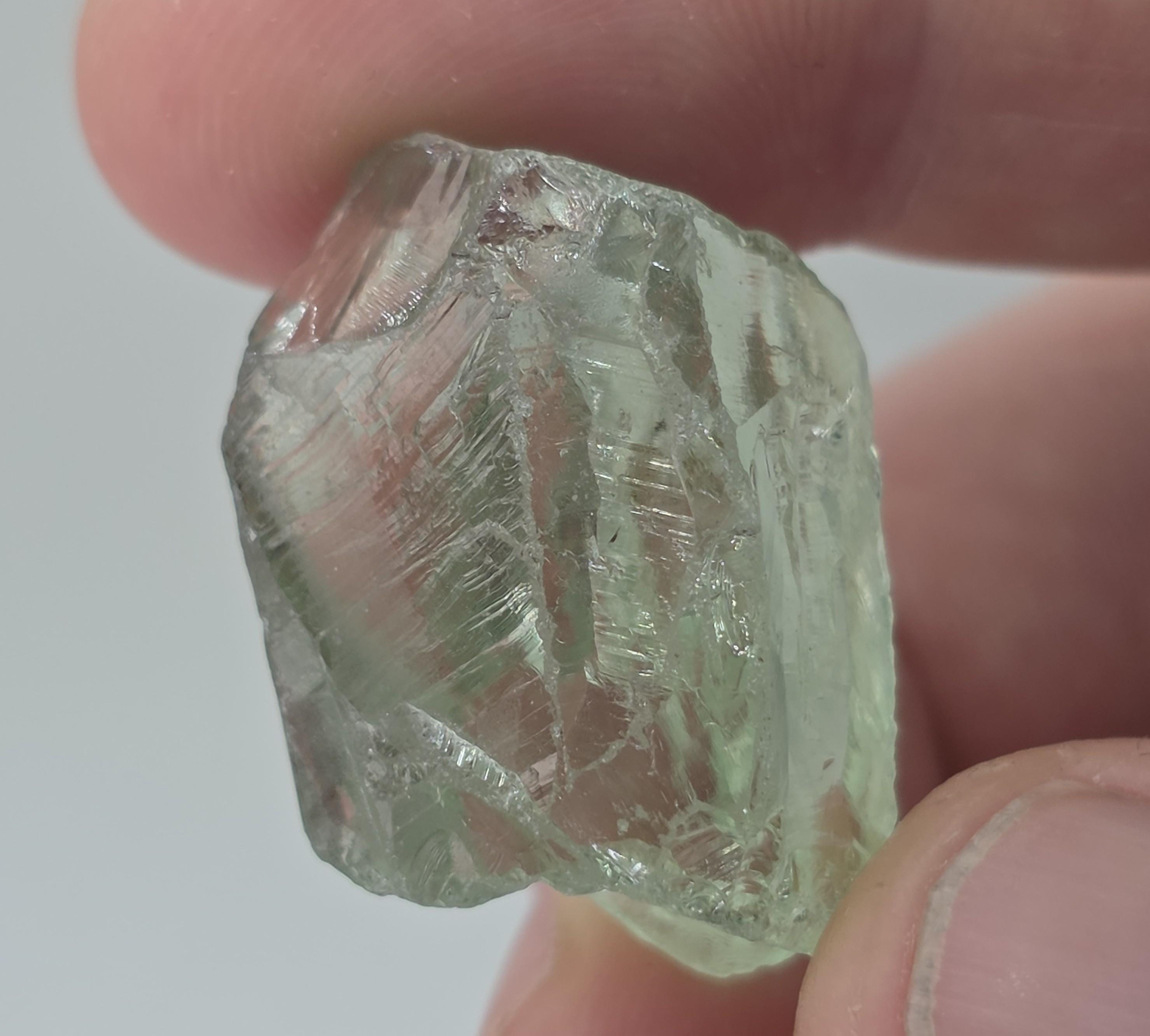 Natural Prasiolite, 53.74 carat