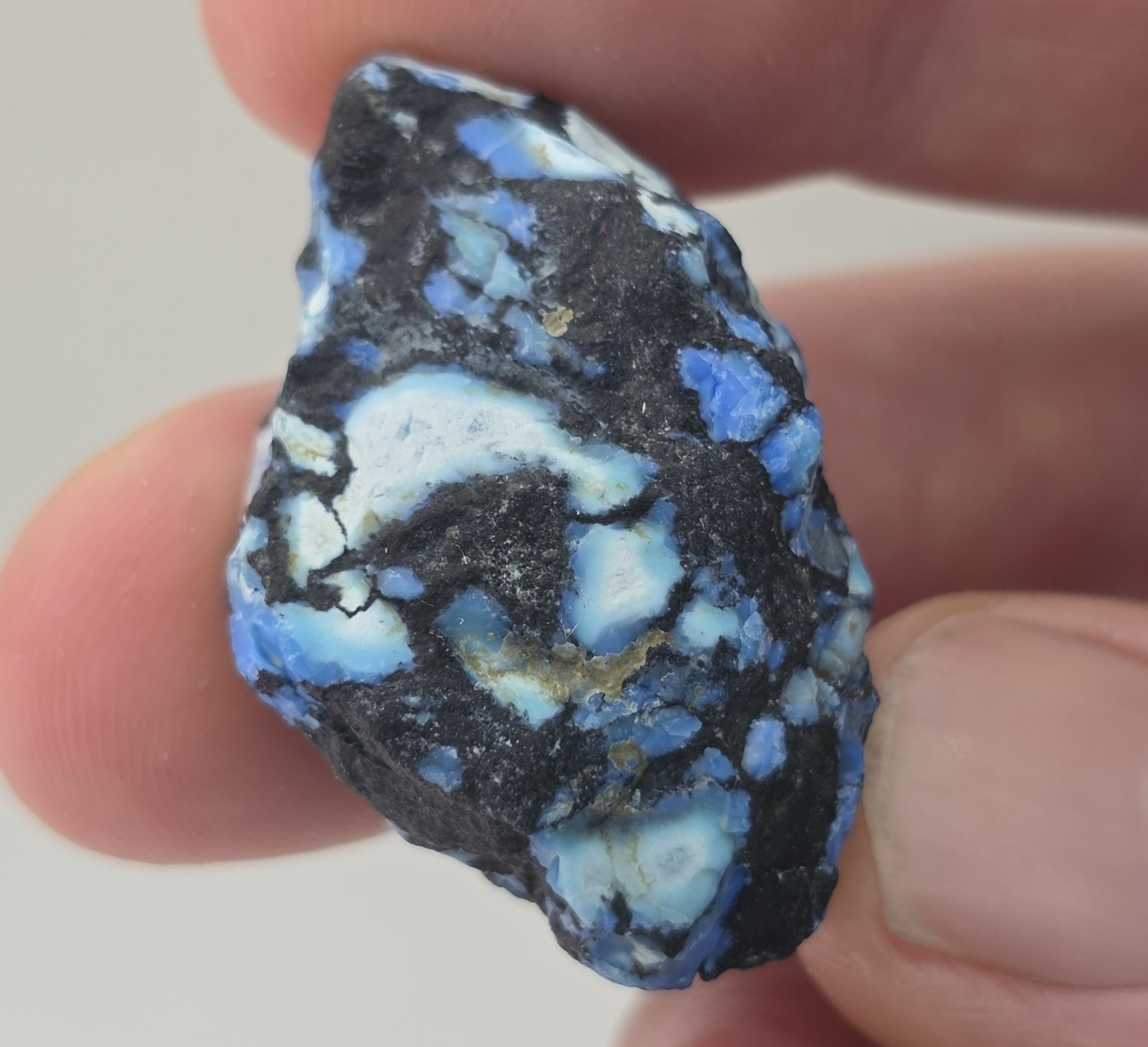 Natural White River Stone(Turquoise), 60.41 carat